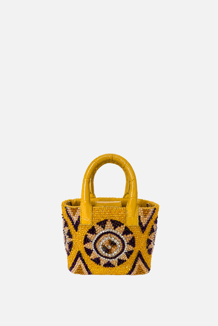 Small Arabia Patent Pop Tote