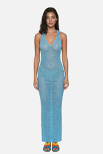 Load image into Gallery viewer, THE SASHA HOODED SEQUIN DRESS