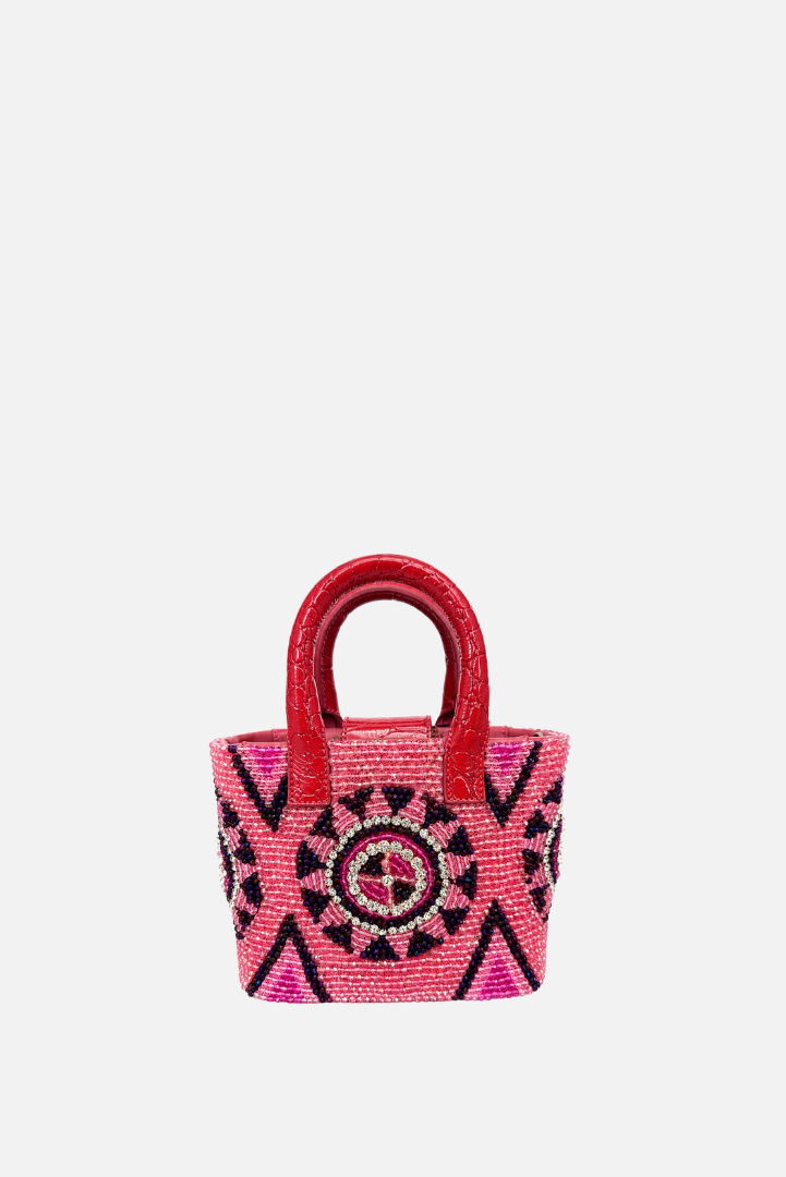 Small Arabia Patent Pop Tote