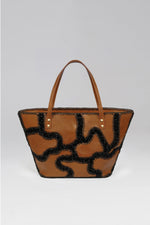 Load image into Gallery viewer, Patchy Leather Tote
