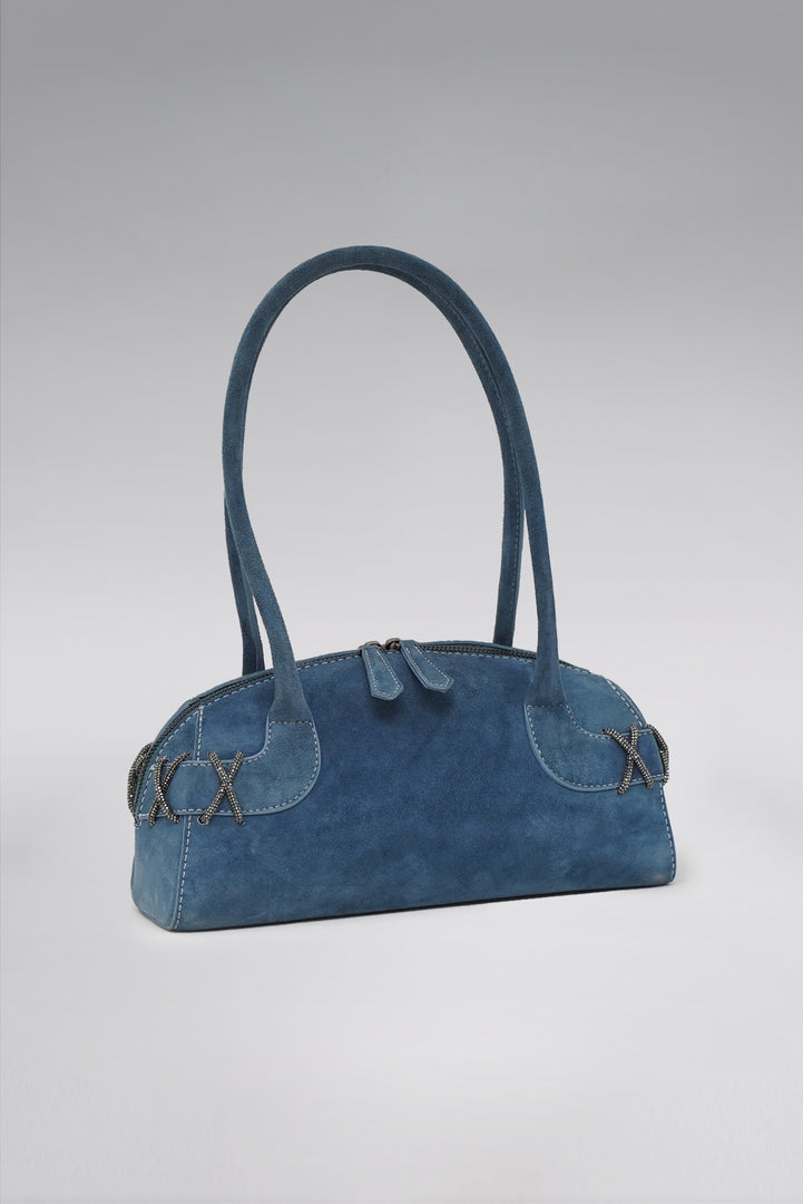 Kriss Suede Shoulder Bag