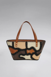 Medium Patchy Leather Tote