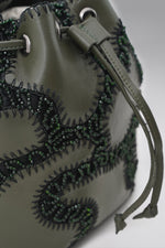 Load image into Gallery viewer, Large Patchy Leather Bucket Bag
