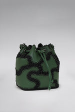 Load image into Gallery viewer, Large Patchy Leather Bucket Bag
