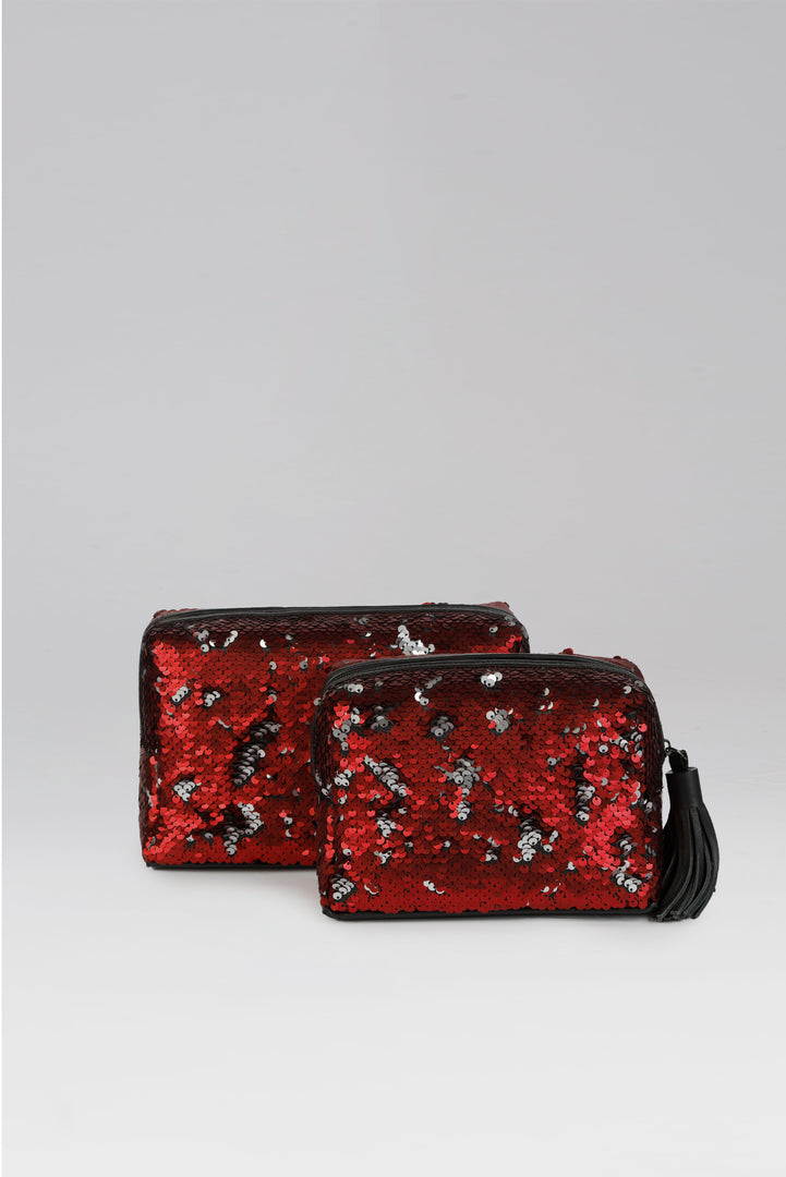 Large Sequin Make Up-Bag