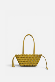 Small Weave Crescent Beach Bag SS26'