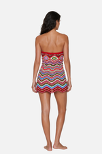Load image into Gallery viewer, THE ANIKA CRYSTAL CROCHET MINI DRESS