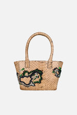 Load image into Gallery viewer, Medium Marble Crystal Snakeskin Pop Tote
