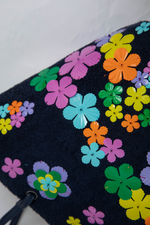 Load image into Gallery viewer, Large Flora Terry Crescent Beach Bag
