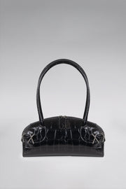Kriss Patent Shoulder Bag