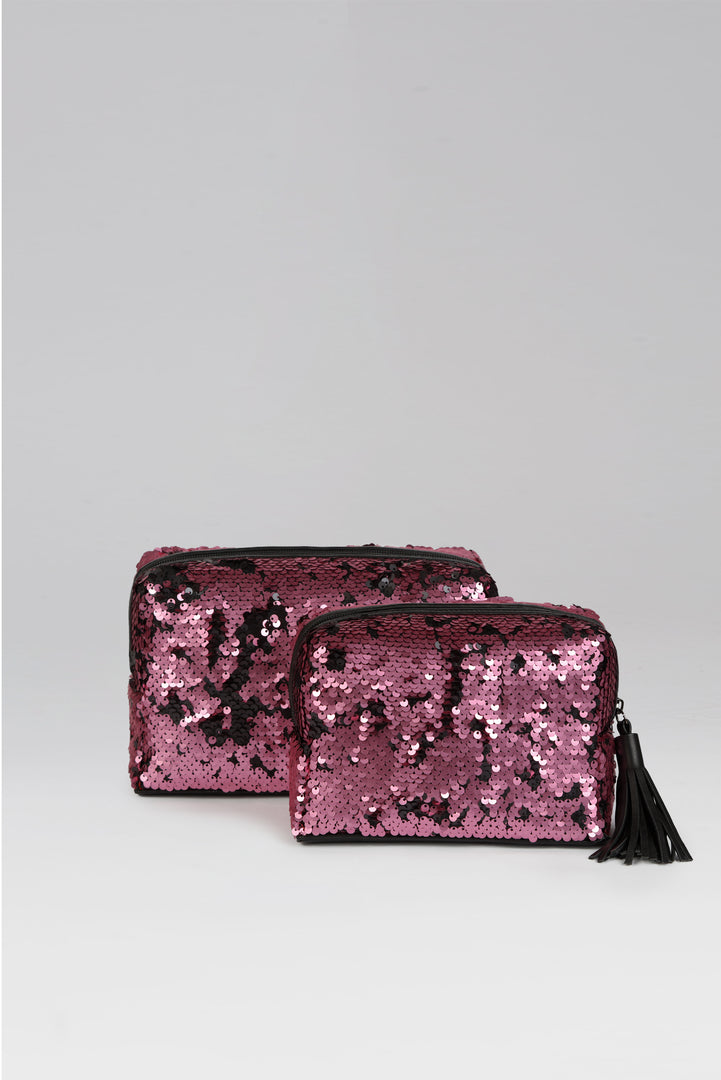 Large Sequin Make Up-Bag