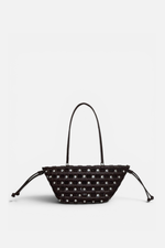 Load image into Gallery viewer, Small Weave Crescent Beach Bag SS26'