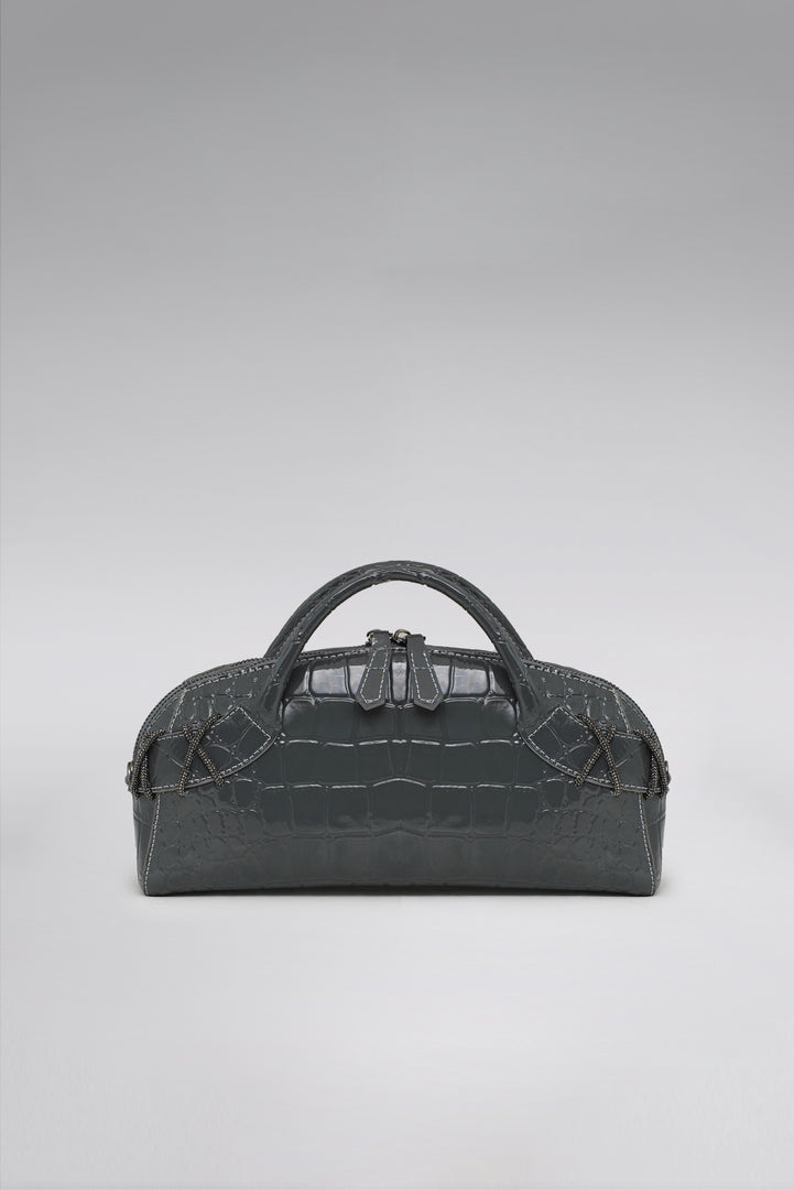 Kriss Suede Clutch Bag