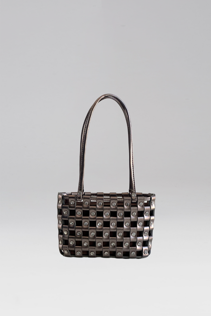 Small Weave Shoulder Bag