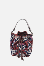 Load image into Gallery viewer, Large Patchy Carpet Bucket Bag
