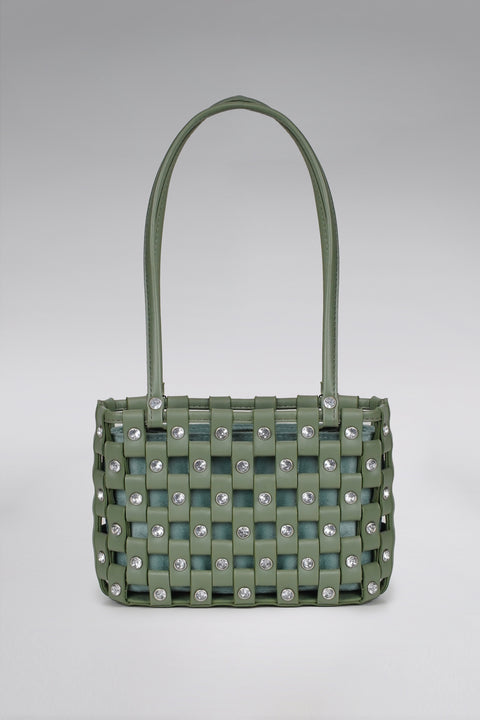 Small Weave Shoulder Bag