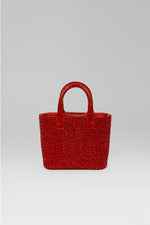 Load image into Gallery viewer, Small Crystal Patent Leather Pop Tote
