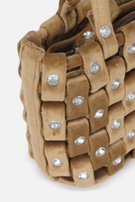 Load image into Gallery viewer, Small Velvet Weave Shoulder Bag