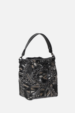 Load image into Gallery viewer, Large Patchy Carpet Bucket Bag