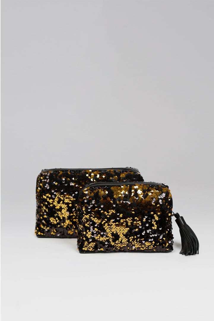 Sequin Make Up Bag