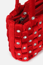 Load image into Gallery viewer, Small Velvet Weave Shoulder Bag