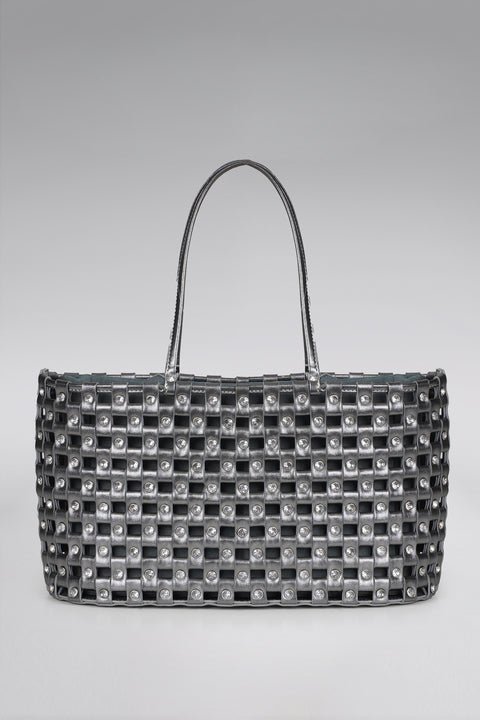 Large Weave Shopper Bag