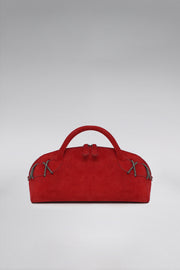 Kriss Suede Clutch Bag