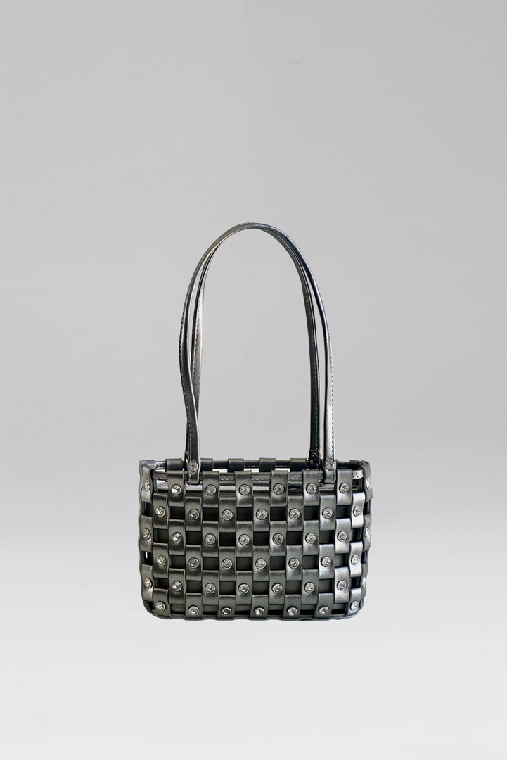 Small Weave Shoulder Bag