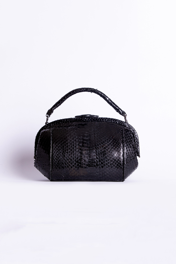 Small Lady Snakeskin Tote Bag