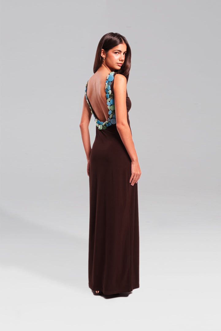 Maria Backless Rocky Dress Omni's Maria Backless Rocky Dress Omni's