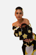 Load image into Gallery viewer, Small Flora Patent Pop Tote