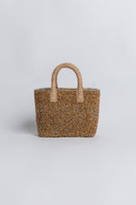 Load image into Gallery viewer, Small Crystal Snakeskin Pop tote
