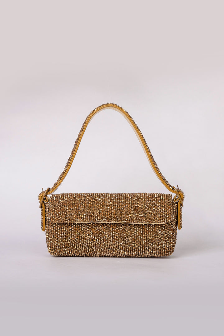 Crystal Patent Lori Shoulder Bag