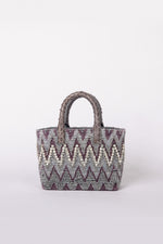 Load image into Gallery viewer, Small Ziggy Snakeskin Pop Tote