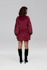 Load image into Gallery viewer, Ami Velvet Mini Dress
