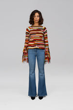 Load image into Gallery viewer, Mia Crystal Shaggy Sweater
