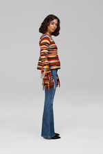 Load image into Gallery viewer, Mia Crystal Shaggy Sweater
