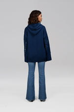 Load image into Gallery viewer, Shika Sequin Wool Hoodie
