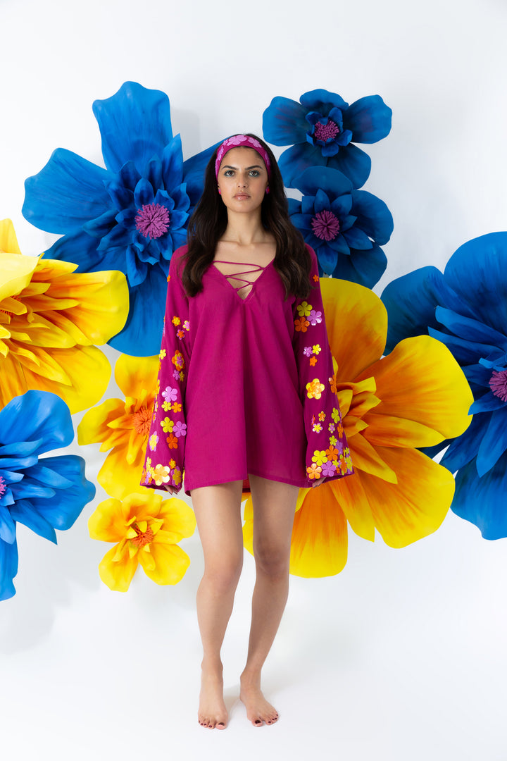 Maria Floral Coverup