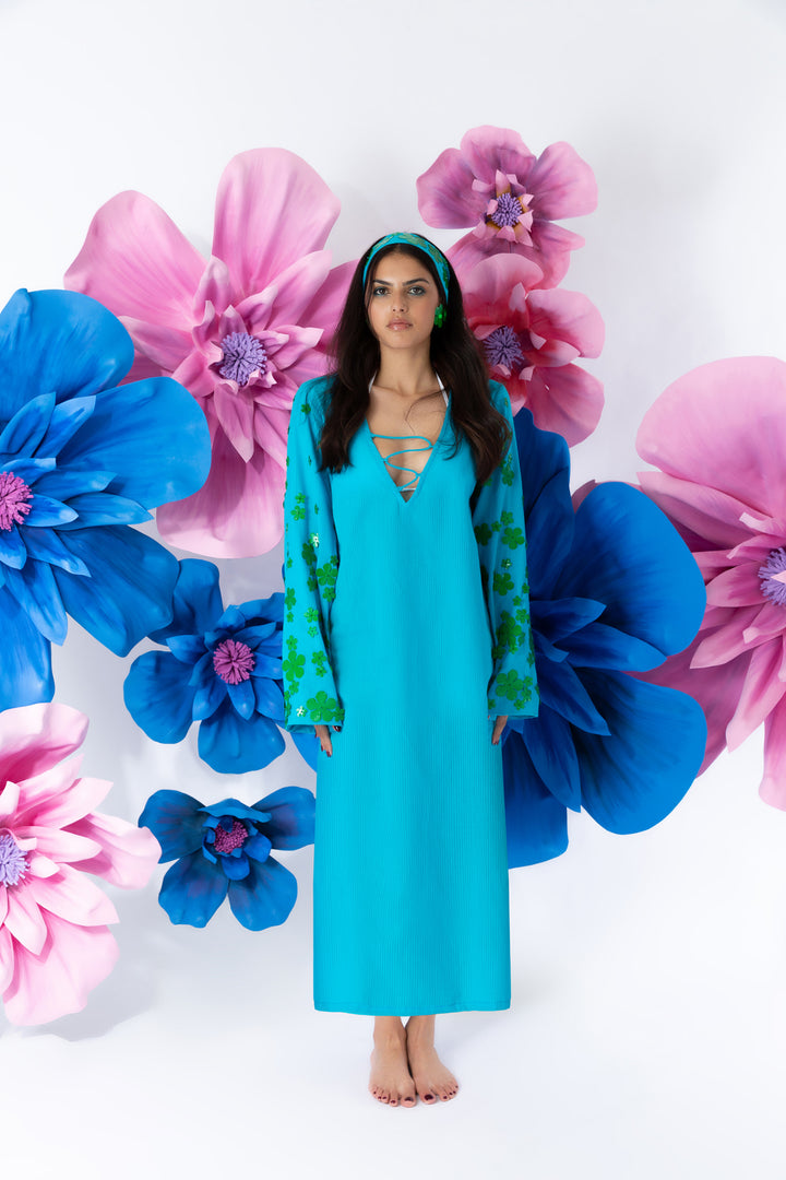 Maxi Floral Coverup 