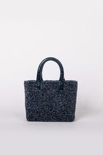 Load image into Gallery viewer, Small Crystal Patent Leather Pop Tote
