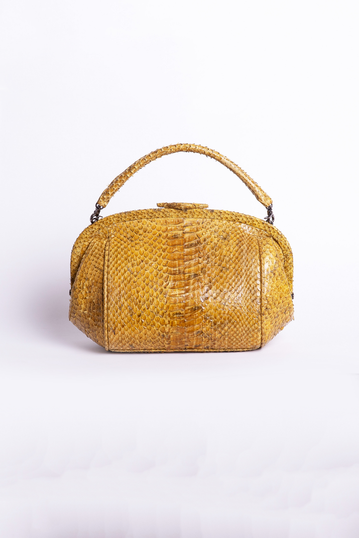 Small Lady Snakeskin Tote Bag