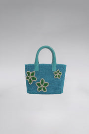 Small Flora Patent Pop Tote