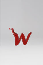 Load image into Gallery viewer, Leather Letter Bag Charm 