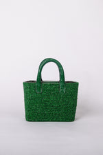 Load image into Gallery viewer, Small Matte Crystal Patent Pop tote

