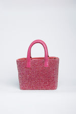 Load image into Gallery viewer, Small Crystal Patent Leather Pop Tote
