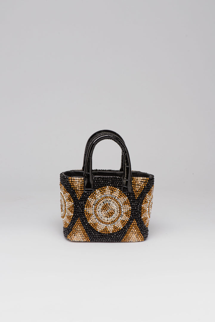 Small Arabia Patent Pop Tote