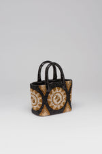 Load image into Gallery viewer, Small Arabia Patent Pop Tote