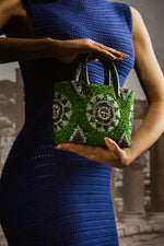 Load image into Gallery viewer, Small Arabia Patent Pop Tote
