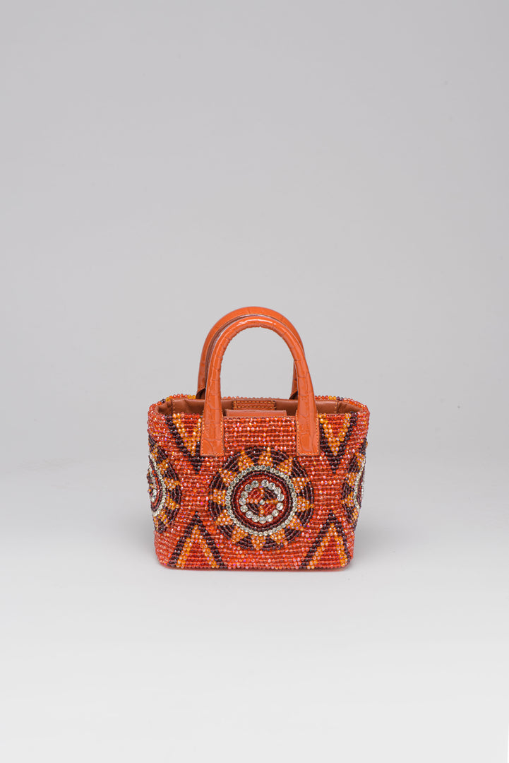 Small Arabia Patent Pop Tote